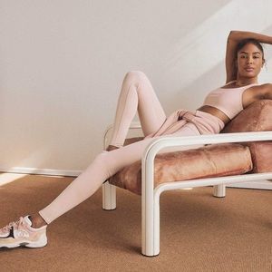 NWT Reformation EcoMove High Rise Legging in Dusty Pink sz M